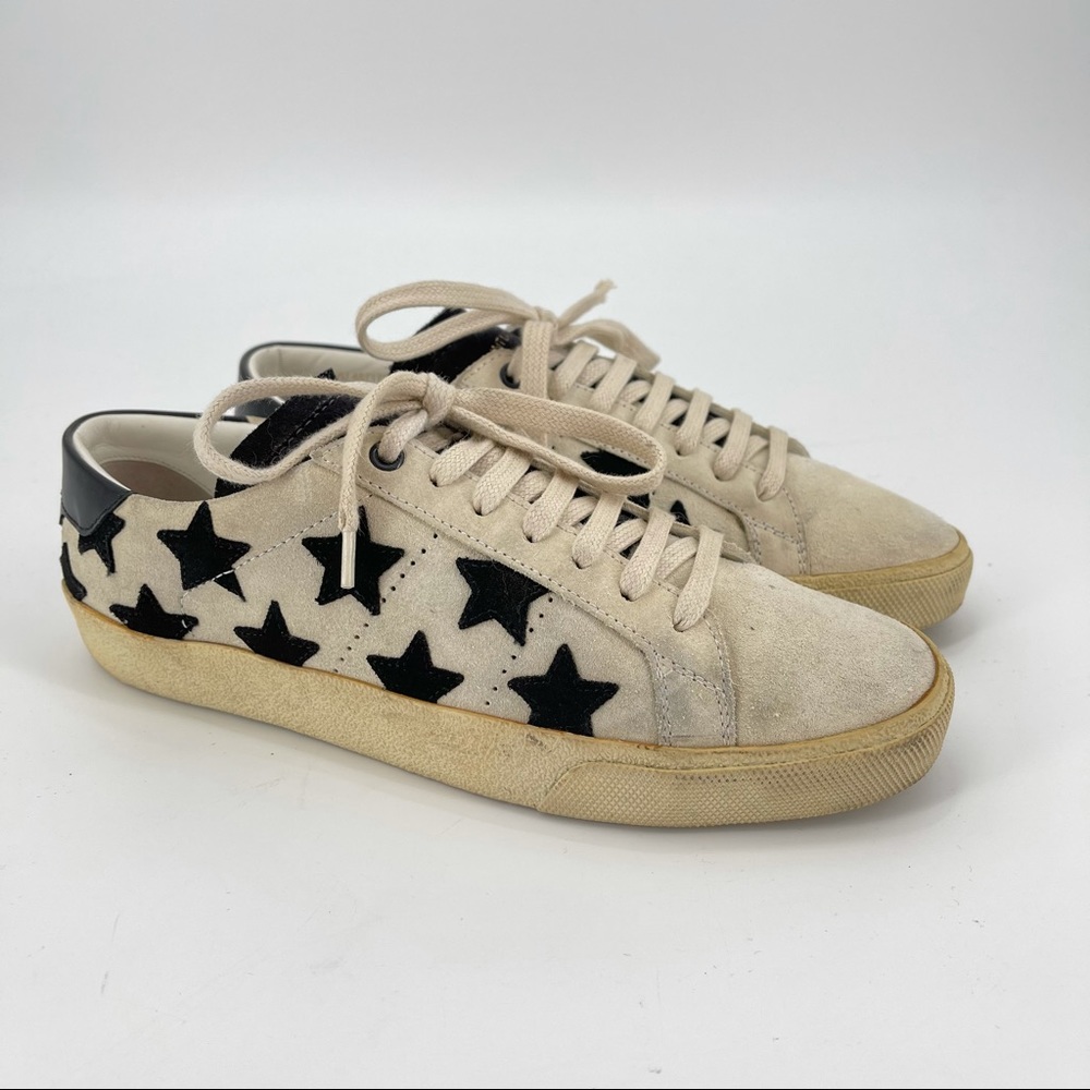 Saint Laurent Court Classic SL Low-Top Sneakers